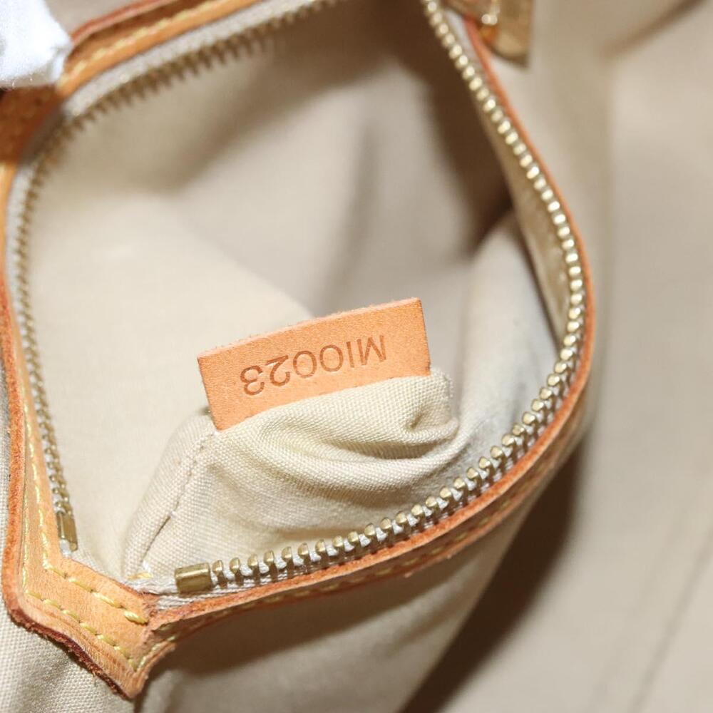 LOUIS VUITTON Monogram Vernis Reade PM Hand Bag Beige M91334 - Picture 12 of 16